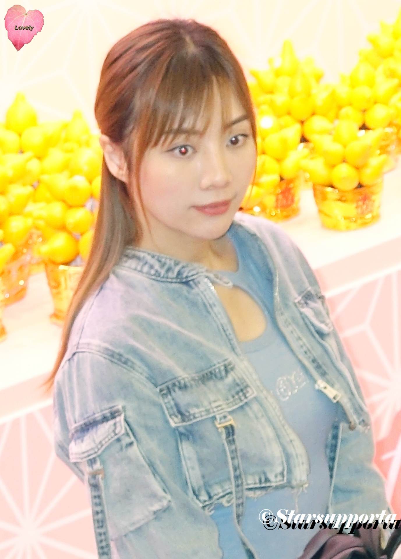 20250107 賴彥妤 Vivienna @ 「東港城第十九屆新春花展會」暨「花語心願」新春佈置揭幕禮 @ 香港將軍澳東港城