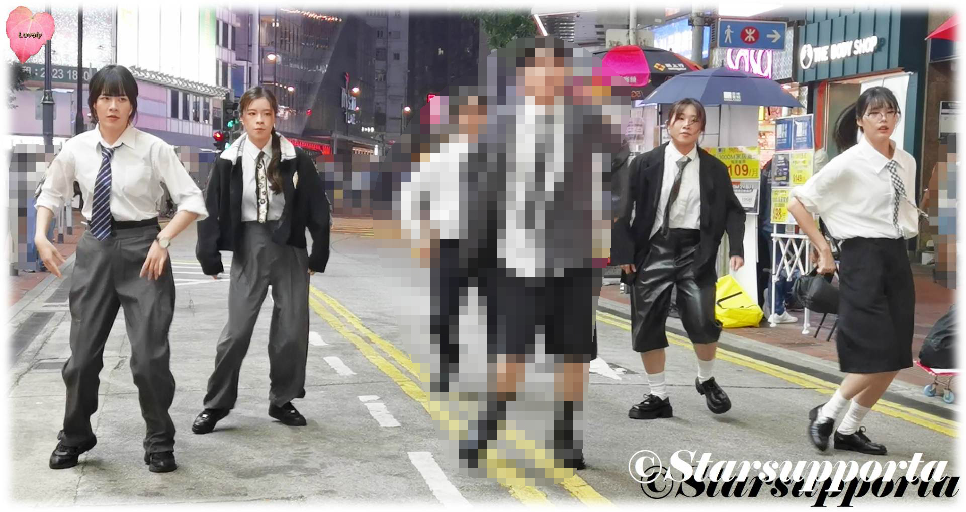 20251102 KPOP dance @ 香港銅鑼灣Casetify對出
