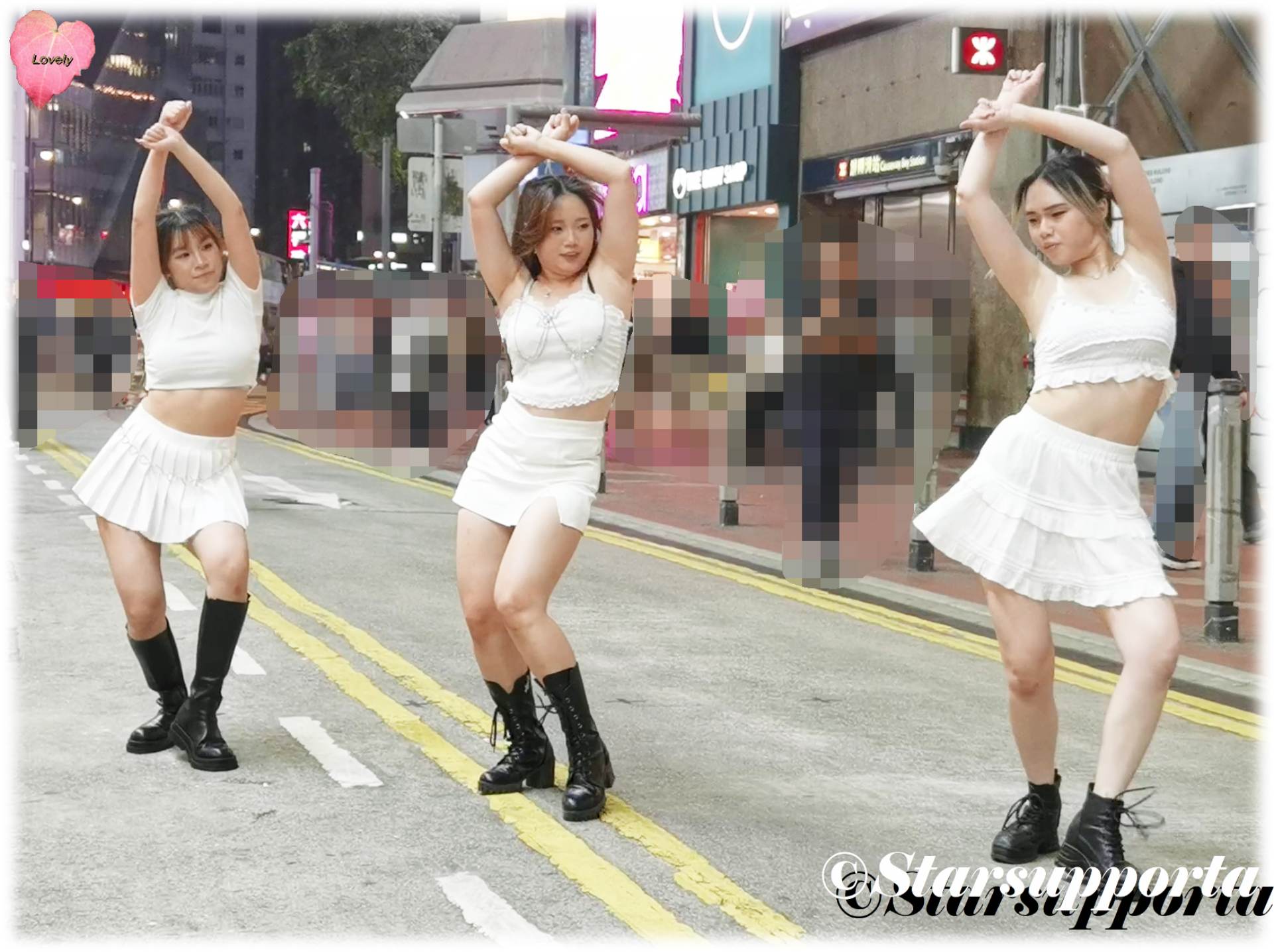 20251103 KPOP dance @ 香港銅鑼灣Casetify對出