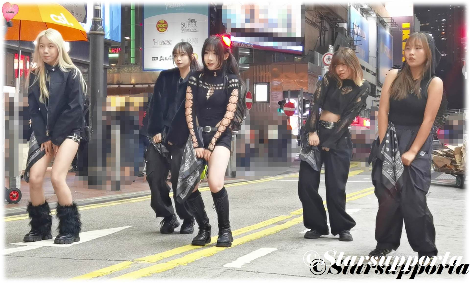 20251125 KPOP dance @ 香港銅鑼灣Casetify對出
