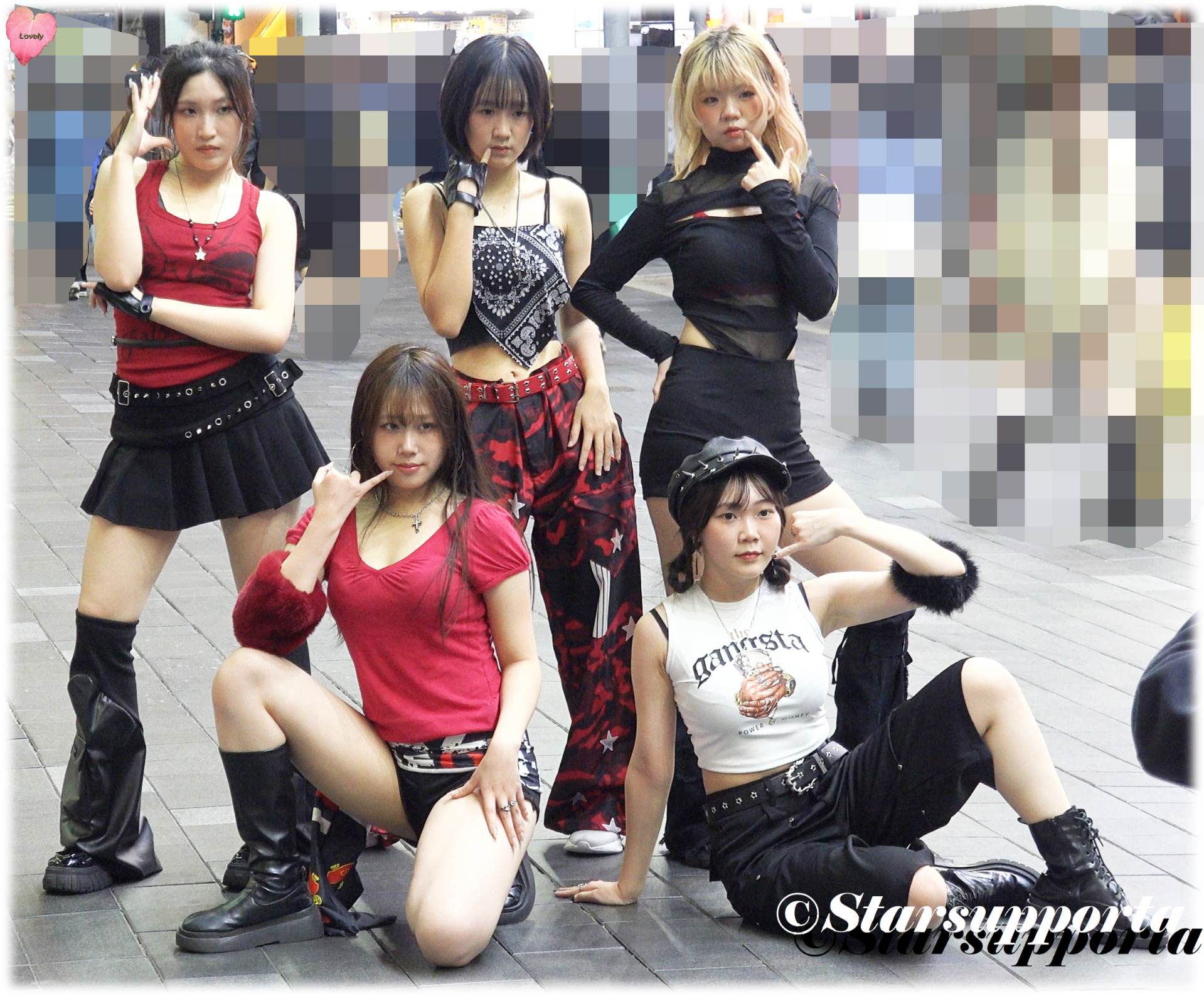 20251220 KPOP dance @ 香港銅鑼灣H&M對出