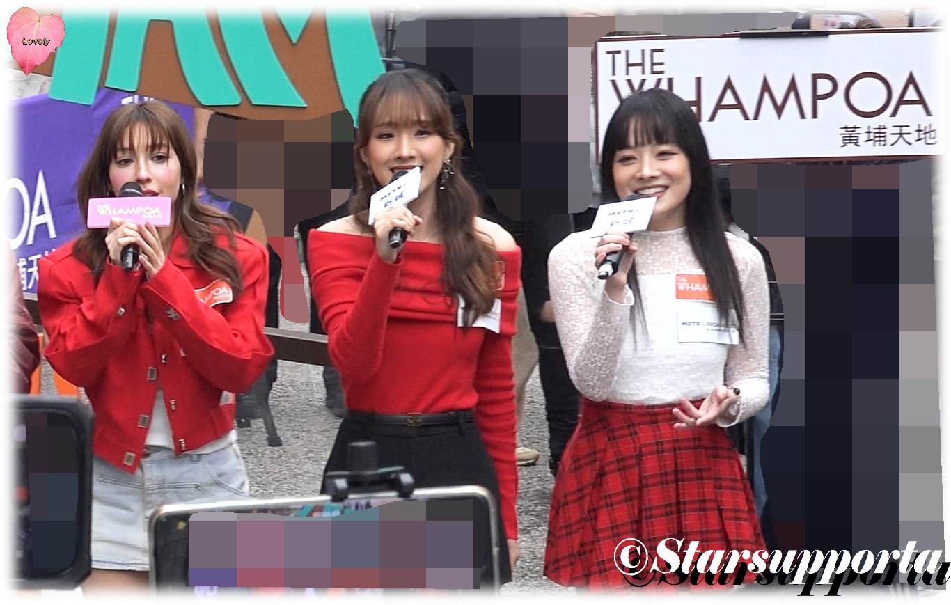 20260208 柯雨霏 Ophelia, 穎喬 Ziva, 甄敏芳 Jenny @ Busking @ 香港黃埔天地船景街